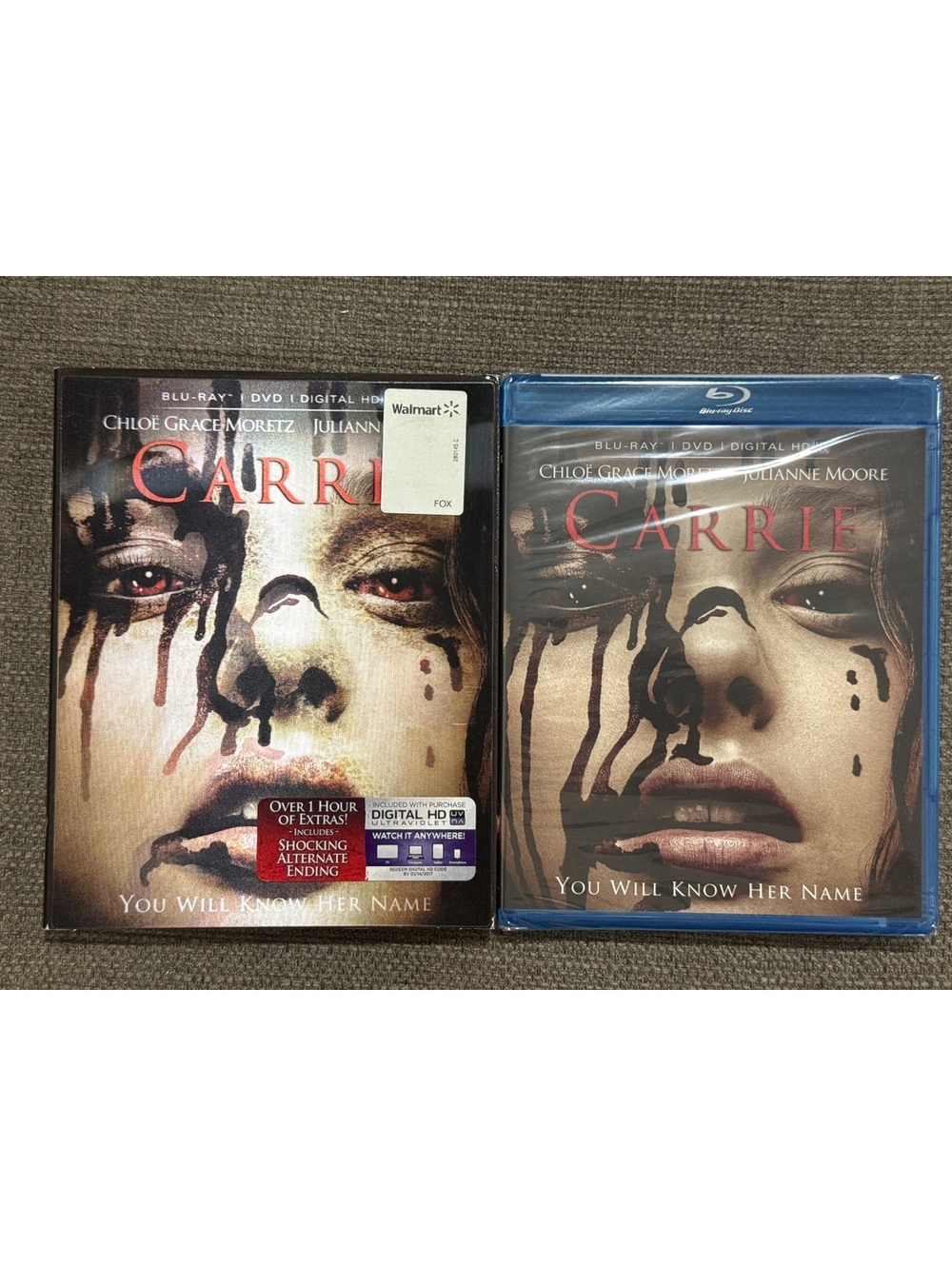 Carrie(Blu-Ray + DVD). Chloe Grace Moretz, Julianne Moore